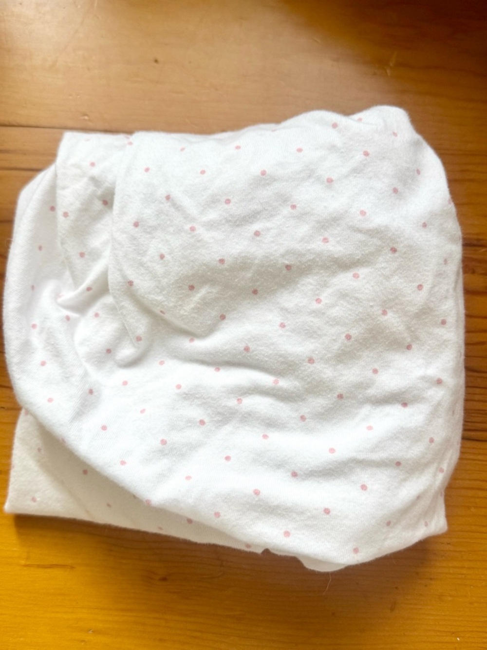 Simple Joys by Carter’s | Pink Polka Dot Changing Pad Cover - Picture 2 of 3